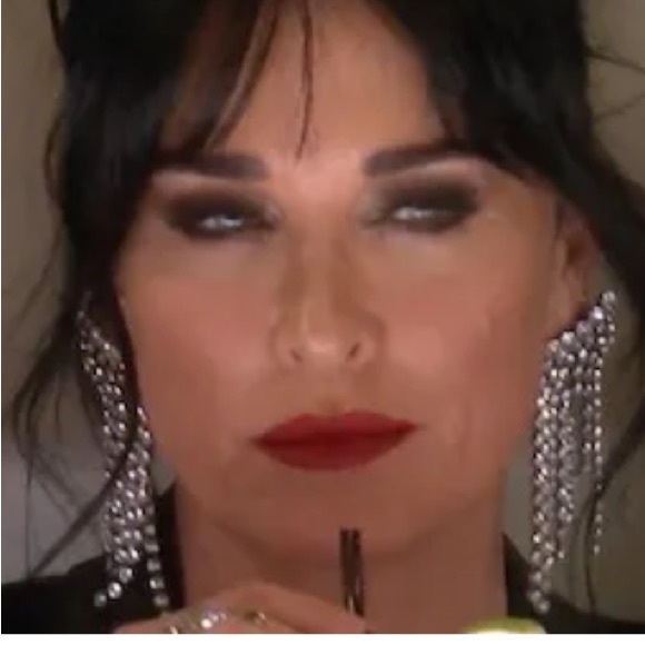 Bracha Drop Crystal Earrings - Picture 5 of 5